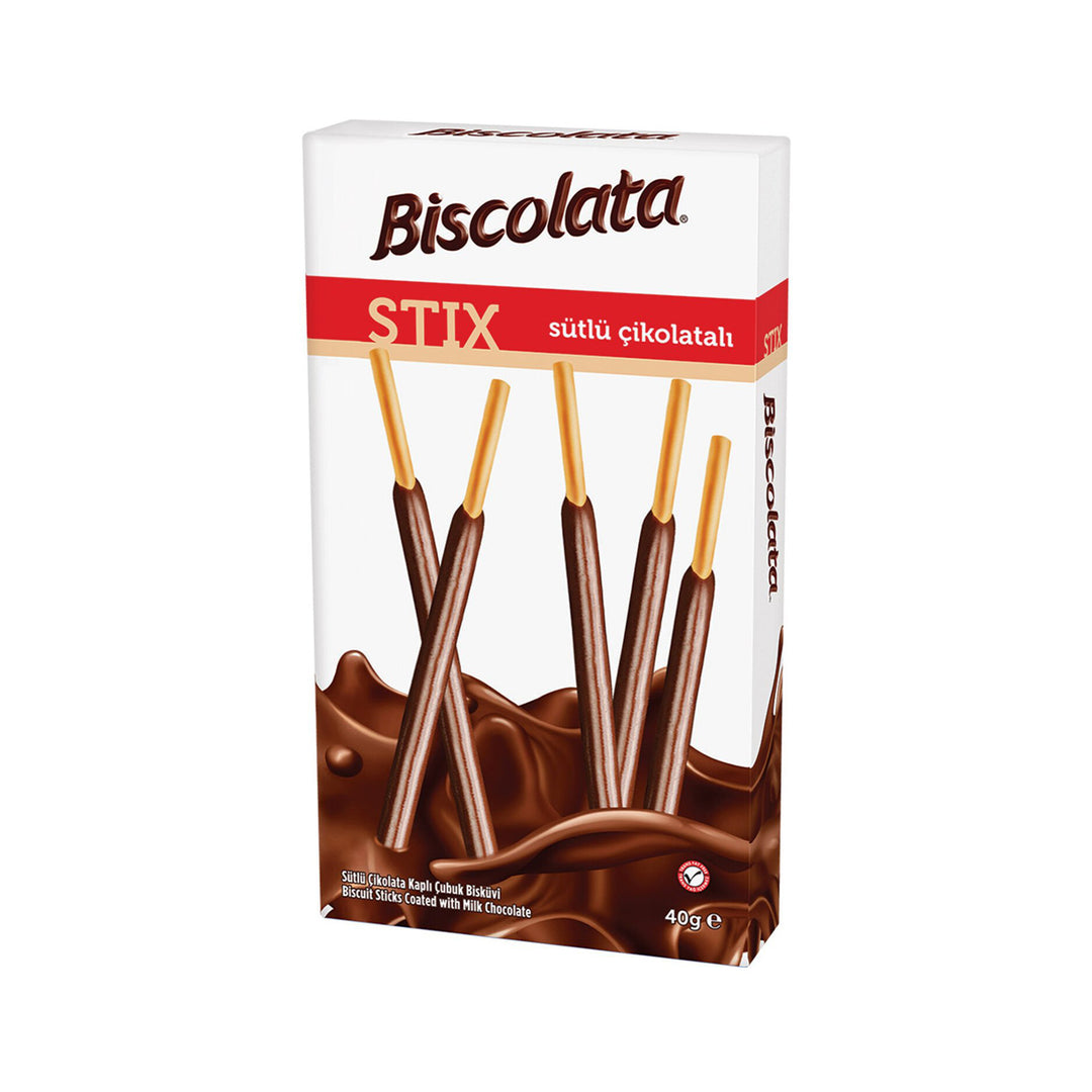 BISCOLATA MILK CHOCOLATE STIX 40GR - Altin Grocery Cracker Solen