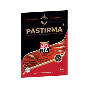 MODA PASTIRMA SLICED 170G - Altin Grocery Meat Products Moda
