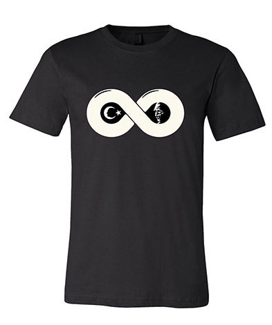 MUSTAFA KEMAL ATATURK INFINITY BLACK T-SHIRT - Altin Grocery T-Shirt Altin Grocery