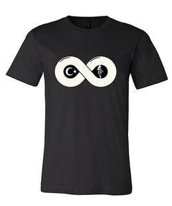 MUSTAFA KEMAL ATATURK INFINITY BLACK T-SHIRT - Altin Grocery T-Shirt Altin Grocery
