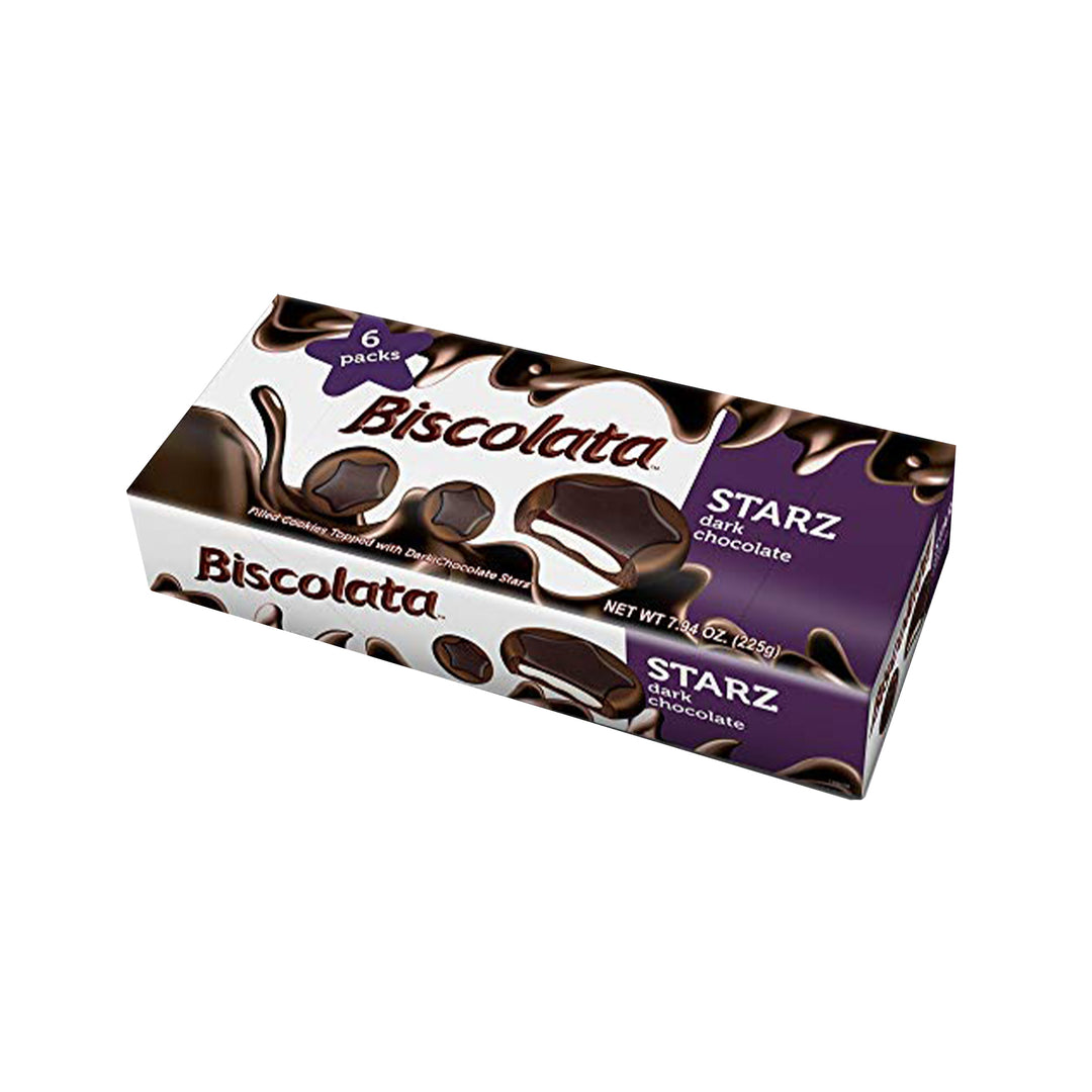 BISCOLATA STARZ DARK 6 PACKS 225G - Altin Grocery Biscuits Solen