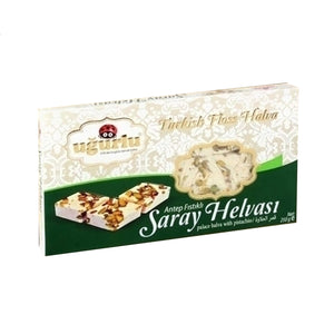 UGURLU PALACE HALVA W PISTACHIO (FISTIKLI SARAY HELVASI) 250GR (KOD 310) - Altin Grocery Cotton Candy Ugurlu
