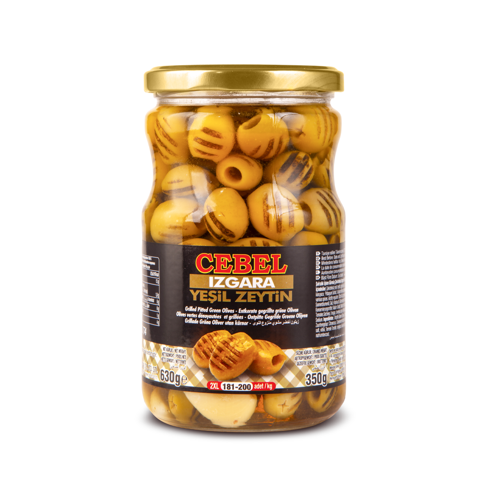 CEBEL GRILLED GREEN OLIVES 350G