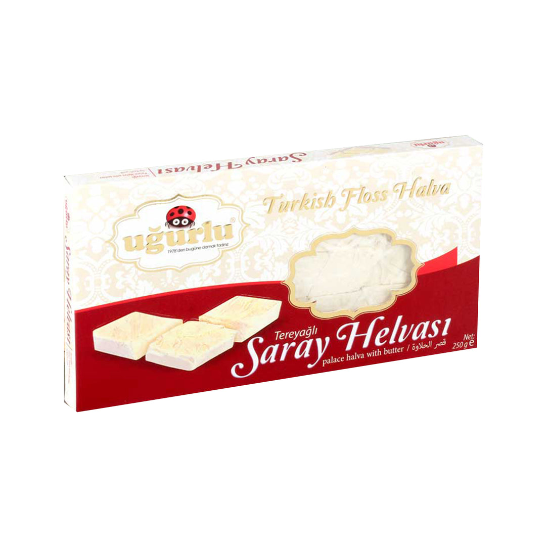 UGURLU PALACE HALVA W BUTTER (TEREYAGLI SARAY HELVASI) 250GR (KOD 301) - Altin Grocery Cotton Candy Ugurlu